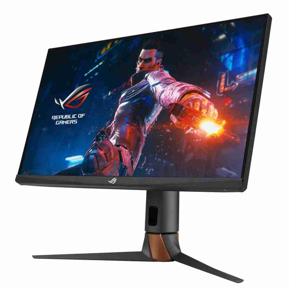 华硕ASUS ROG Swift 360Hz PG27AQN，，采用彩霸王全新可支持ULMB2技术的高阶电竞显示器，，为电竞玩家打造突破以往的急速游戏体验。。（图片来源：ASUS提供）